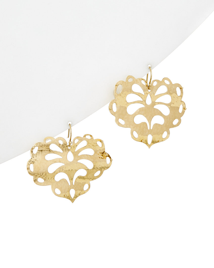 IPPOLITA Glamazon 18K Filigree Heart Earrings