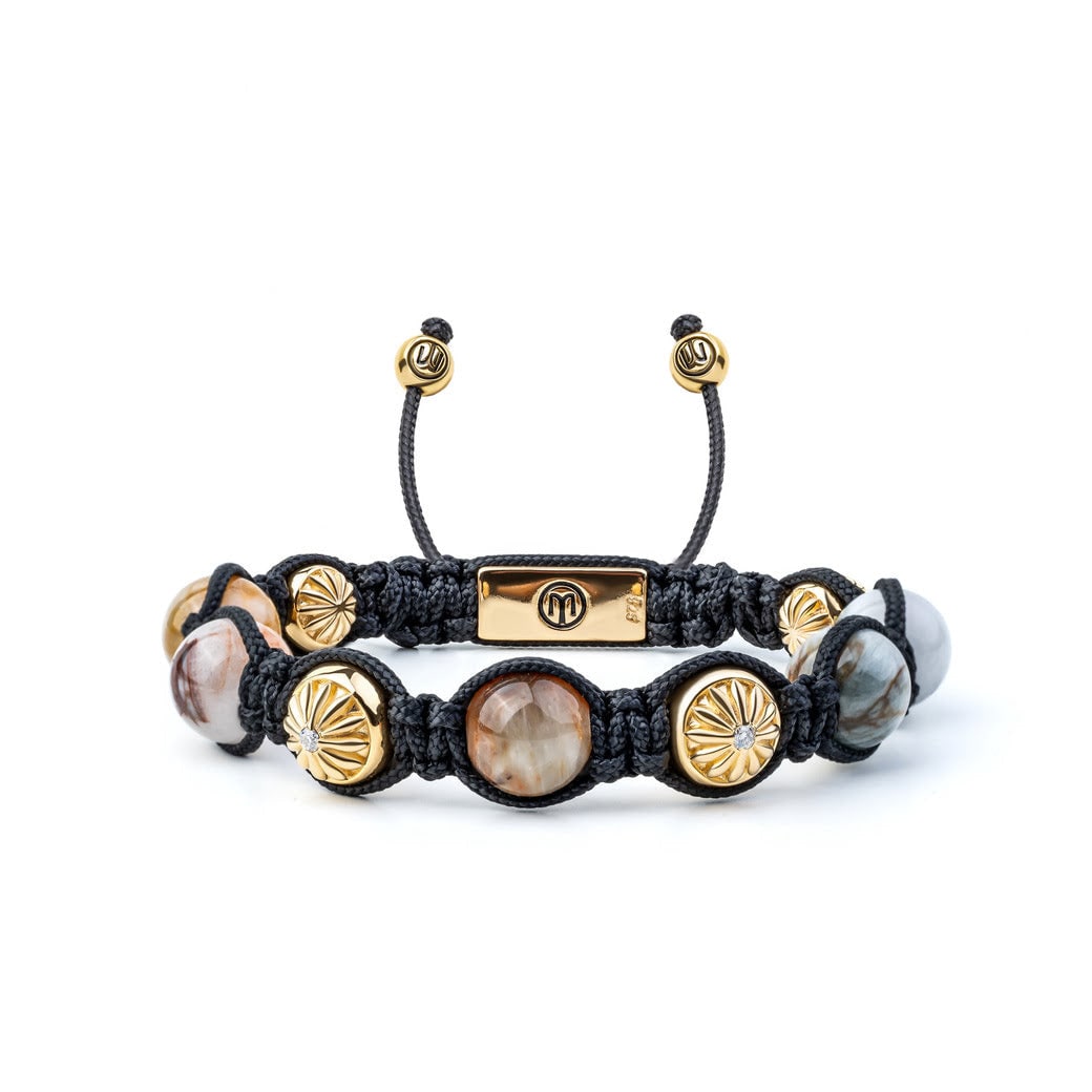 Eagle Eye Bracelet In Gold - The Maverick