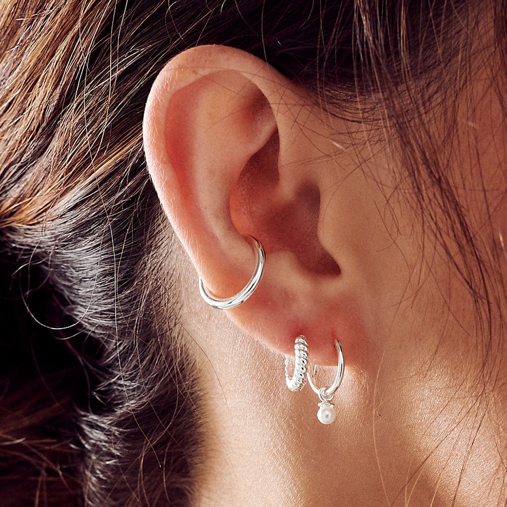Simple Ear Cuff - Silver
