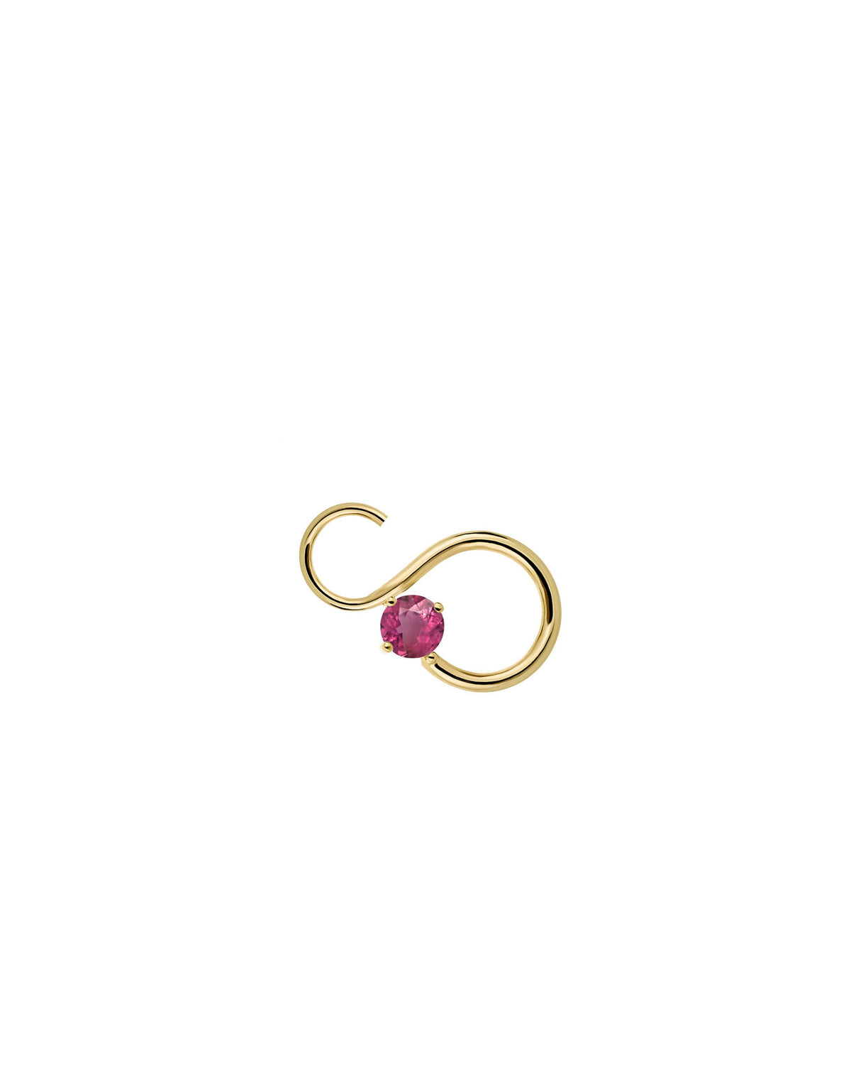 PETITE SIGNATURE SILVER PLATED EARRINGS