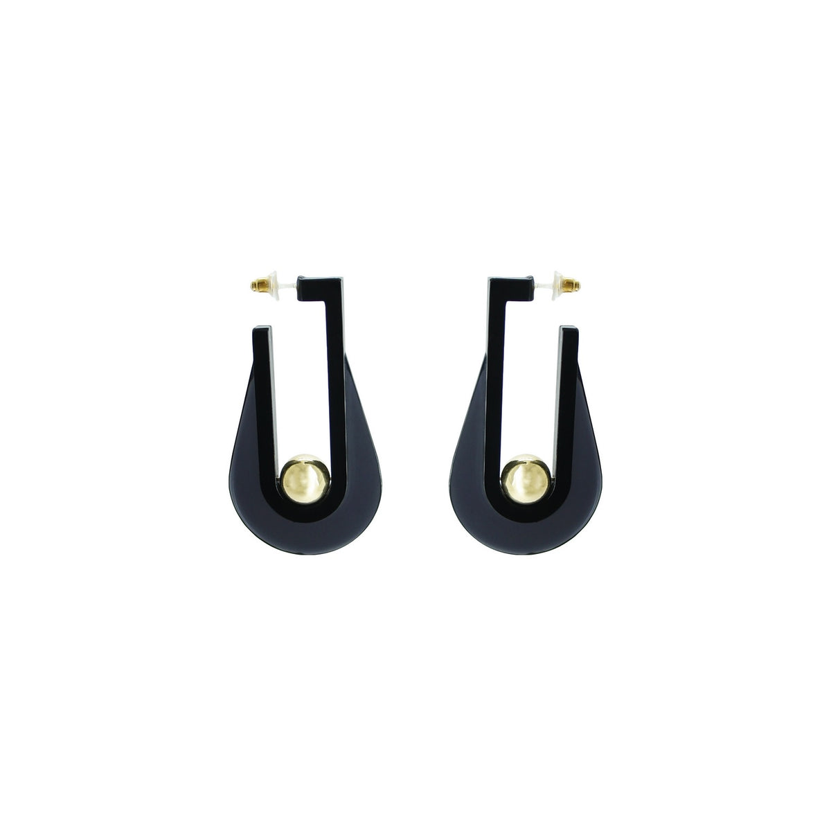 Earring Yoyo Smoked