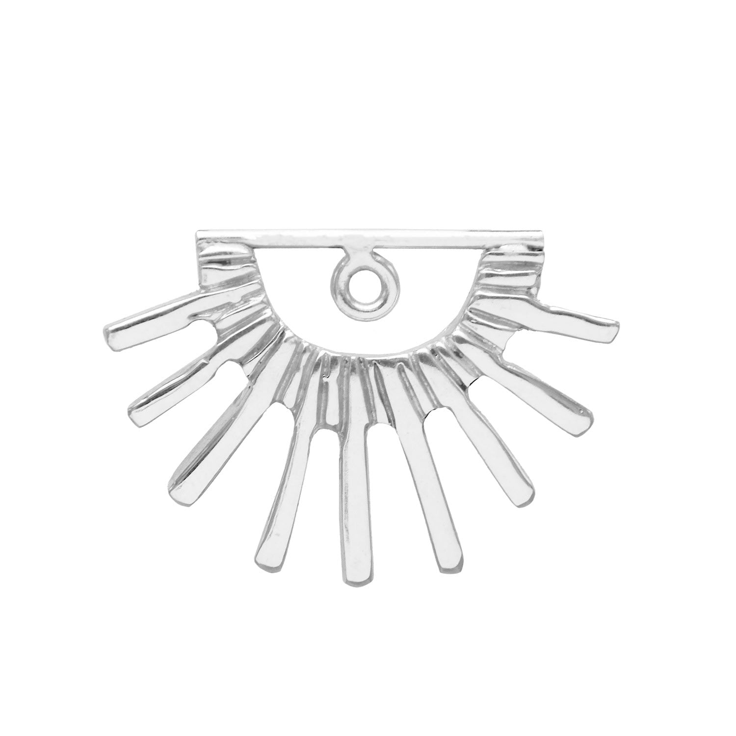Earrings Rising Moon - Silver