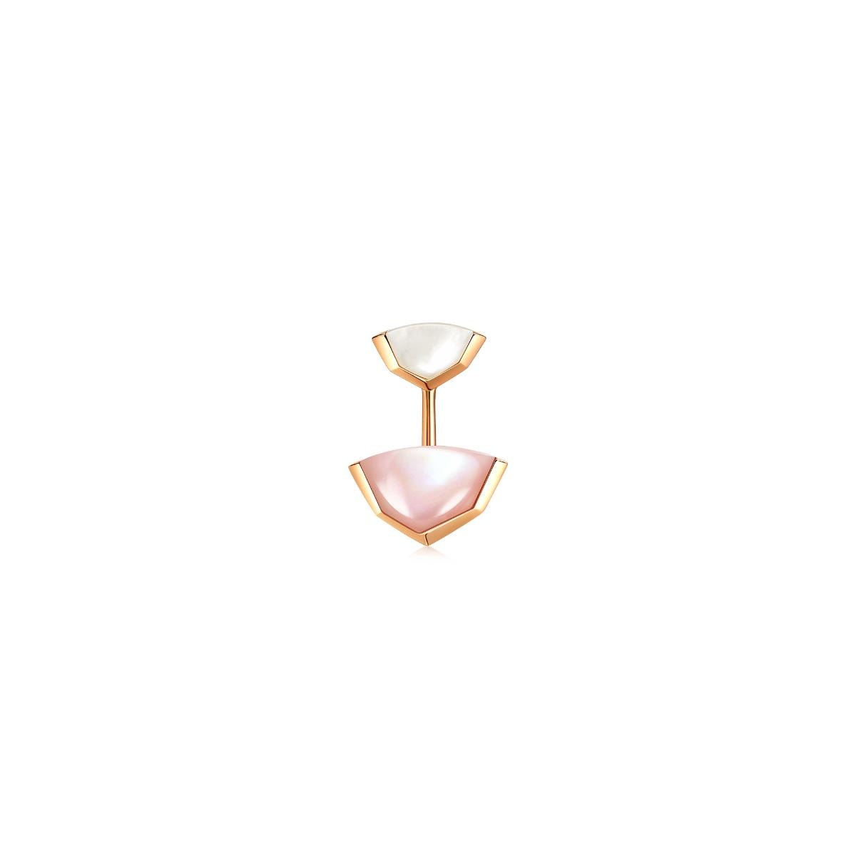 harmony-rose-gold-pink-mother-of-pearl-single-earring-chow-sang-sang