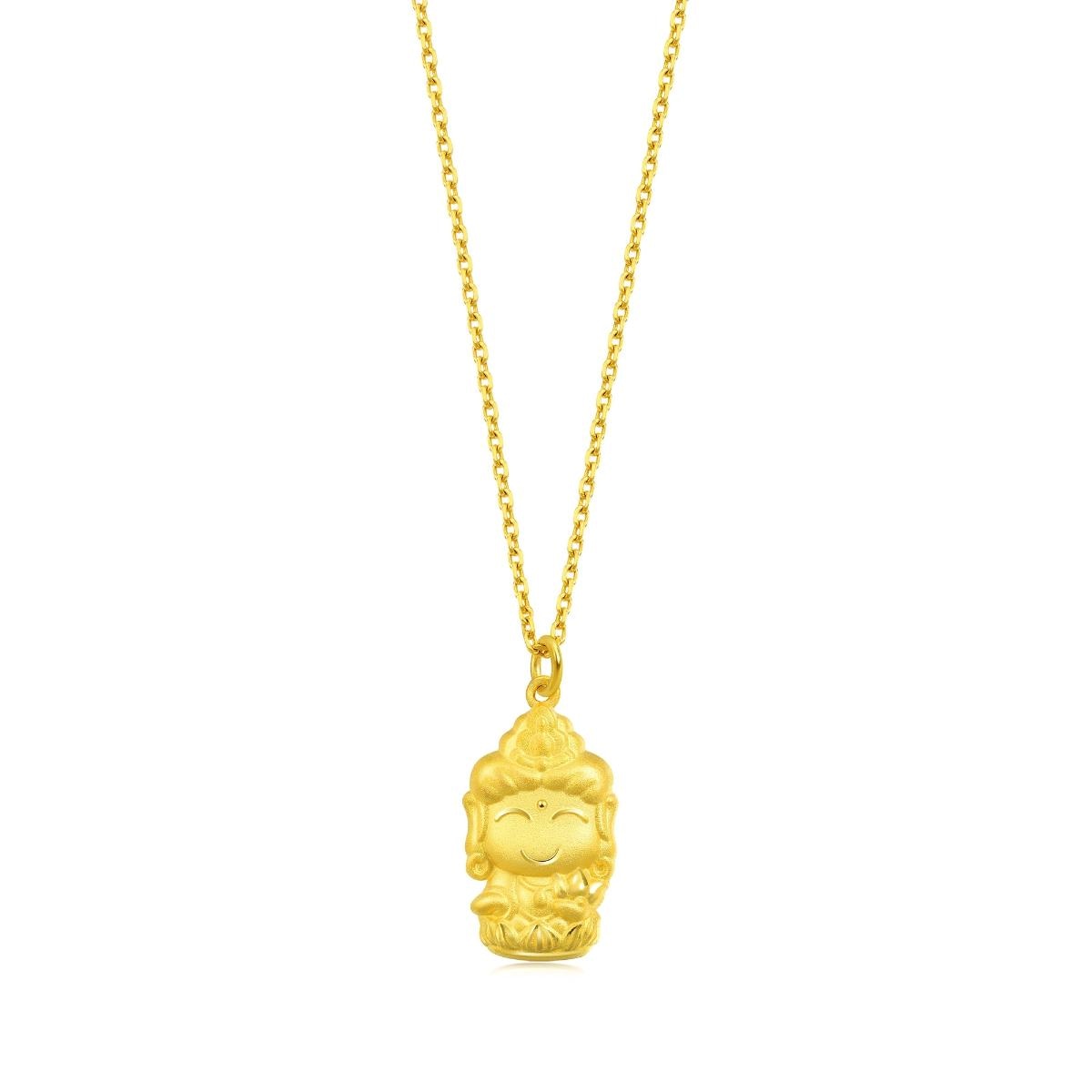 fate-with-buddha-gold-great-strength-buddha-horse-pendant-chow-sang-sang