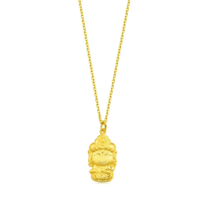 fate-with-buddha-gold-great-strength-buddha-horse-pendant-chow-sang-sang