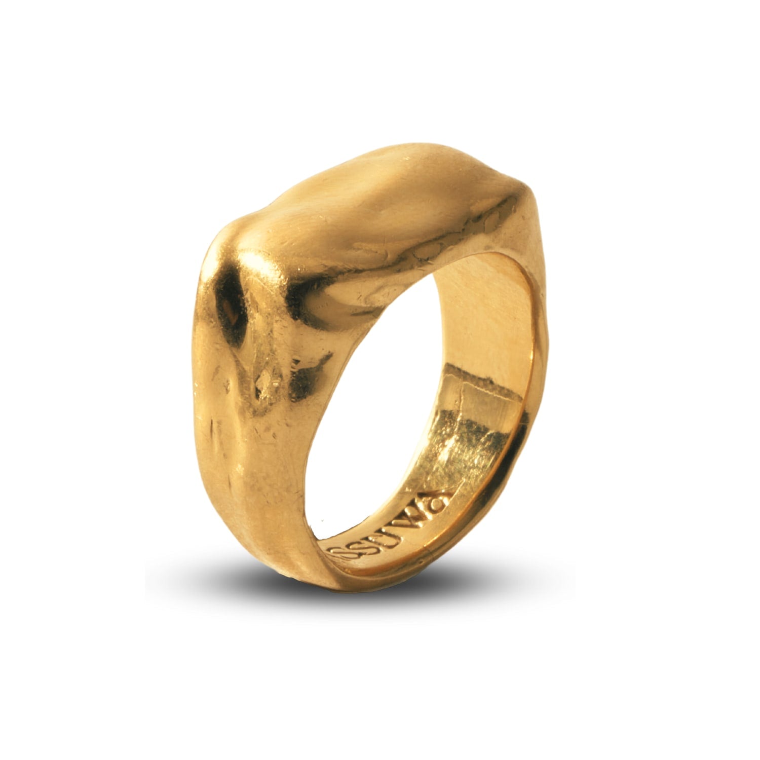 Echo Chunky Gold Ring