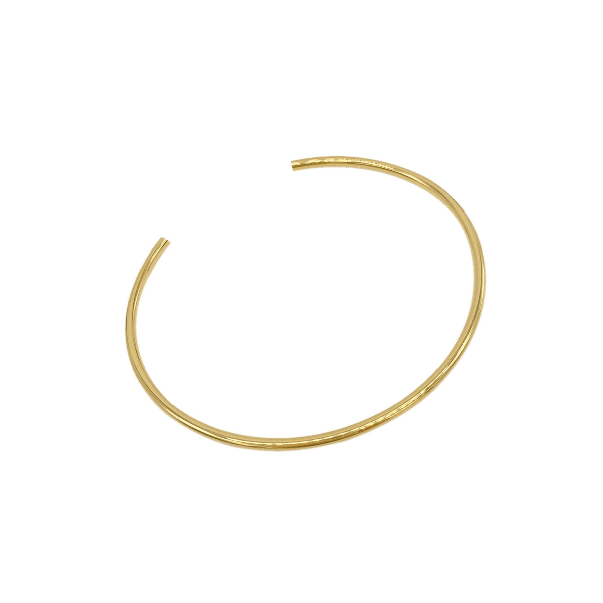 Tarnish Resistant 14k Gold Plated Cuff Bracelet