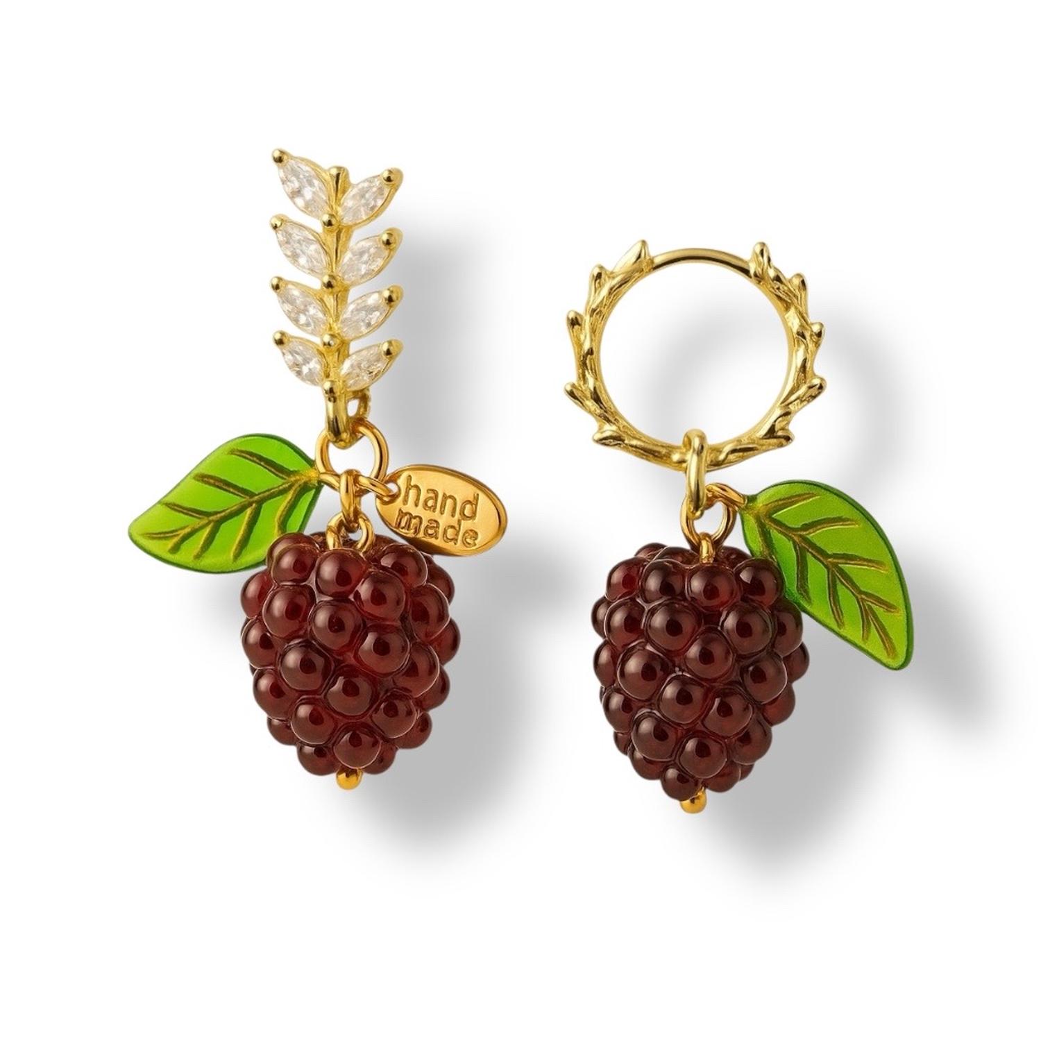 Eden's Berry Earrings