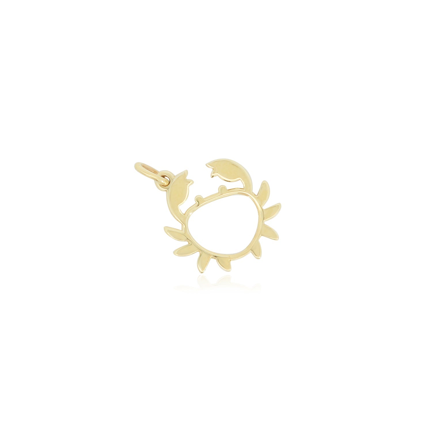 Mini Gold Crab Charm