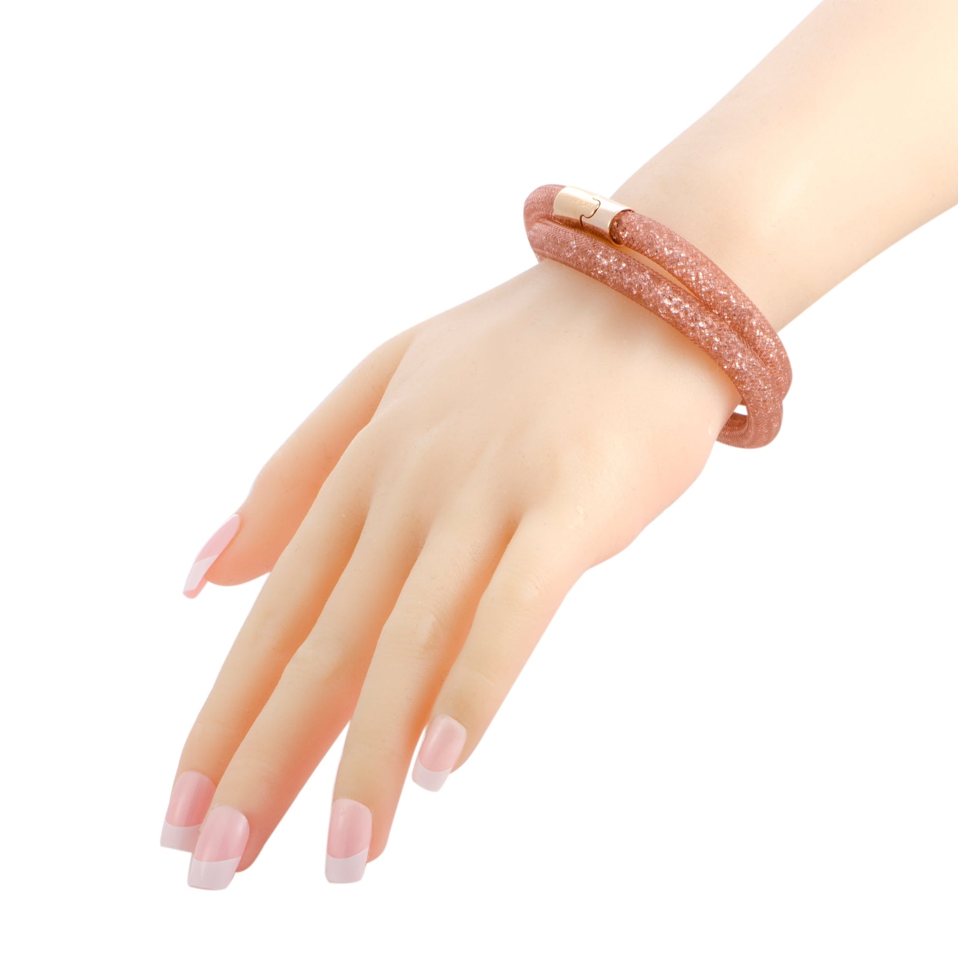 Swarovski Stardust Rose Double Bracelet 5089853-M - Medium