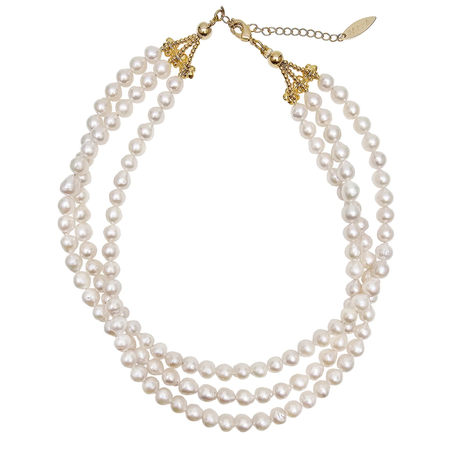 Elegance Multi-Layers Freshwater Pearls Necklace