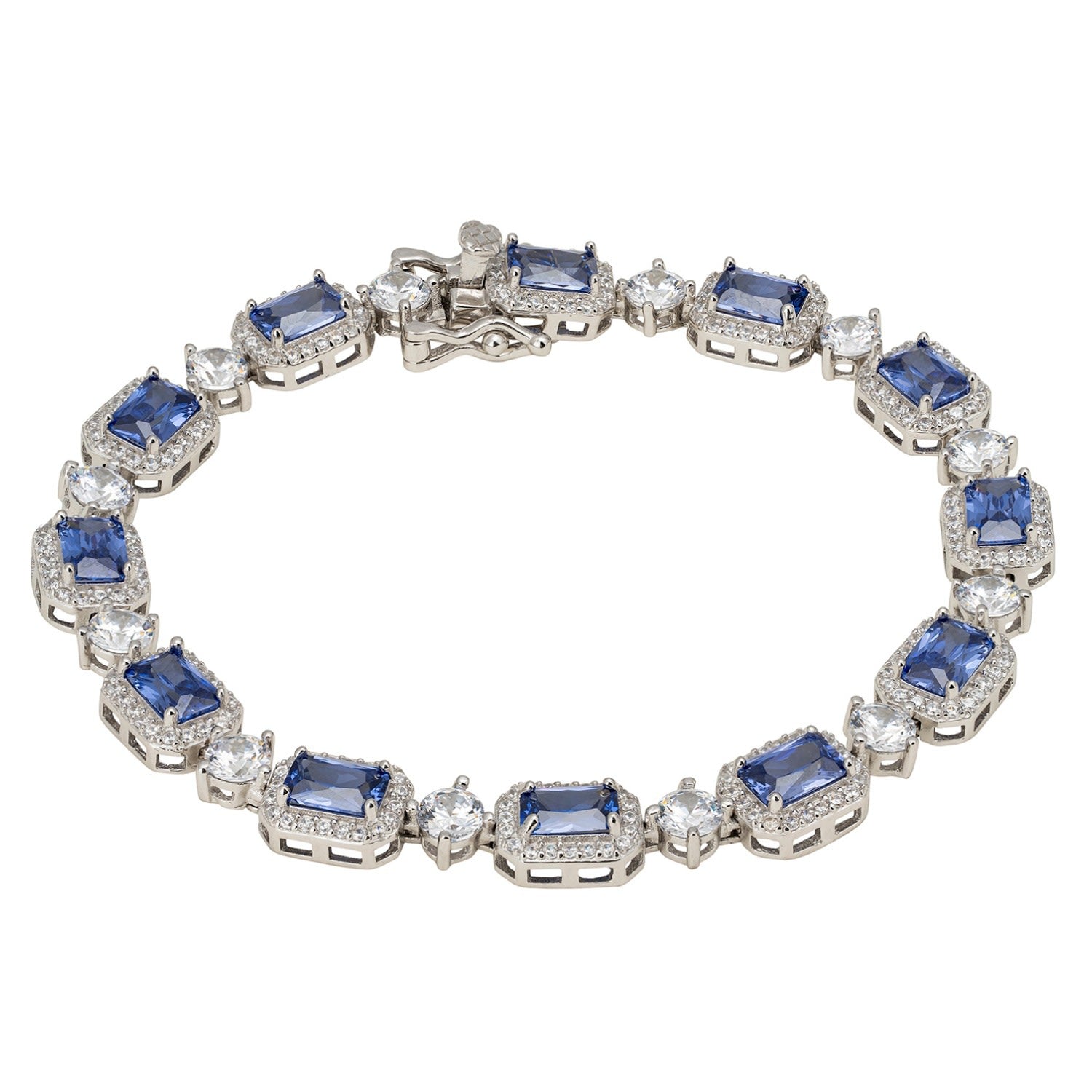 Elena Gemstone Bracelet Tanzanite Silver