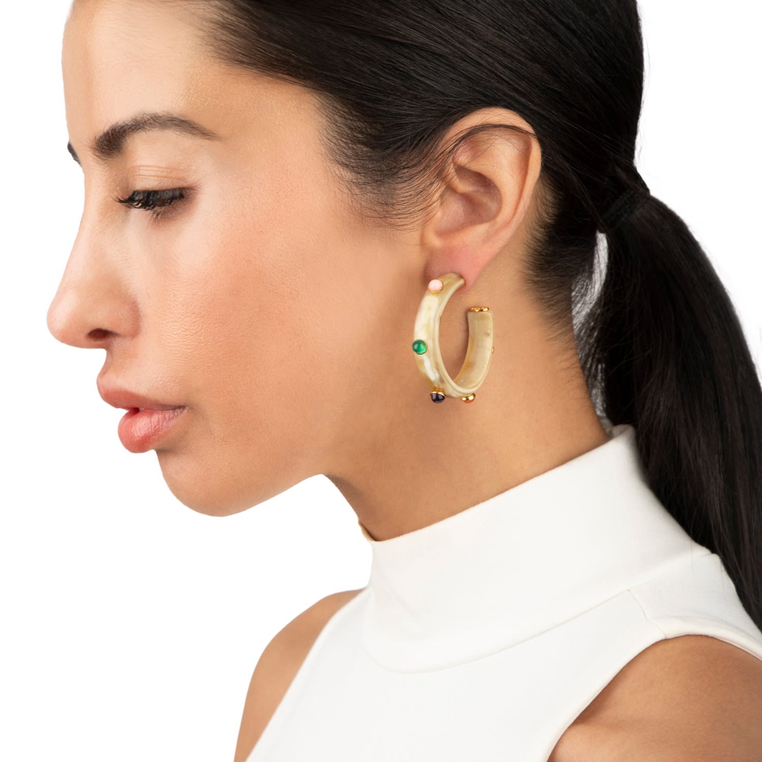 Eliza Hoops Multicolor