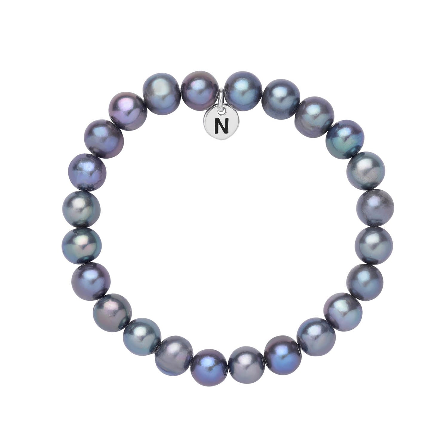 Ellen Pearl Bead Bracelet - Peacock