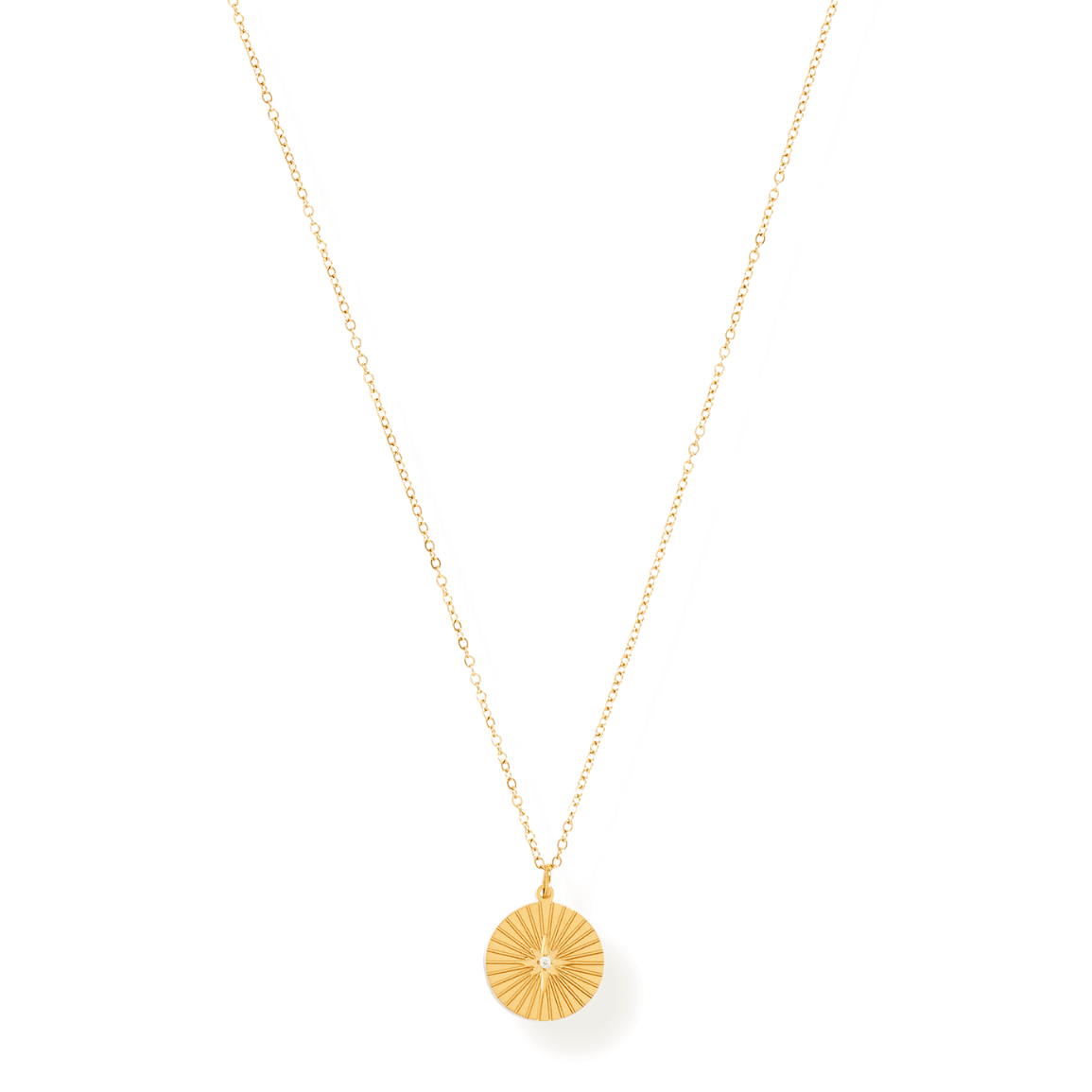 Ellie Vail - Rue Sunburst Disc Necklace