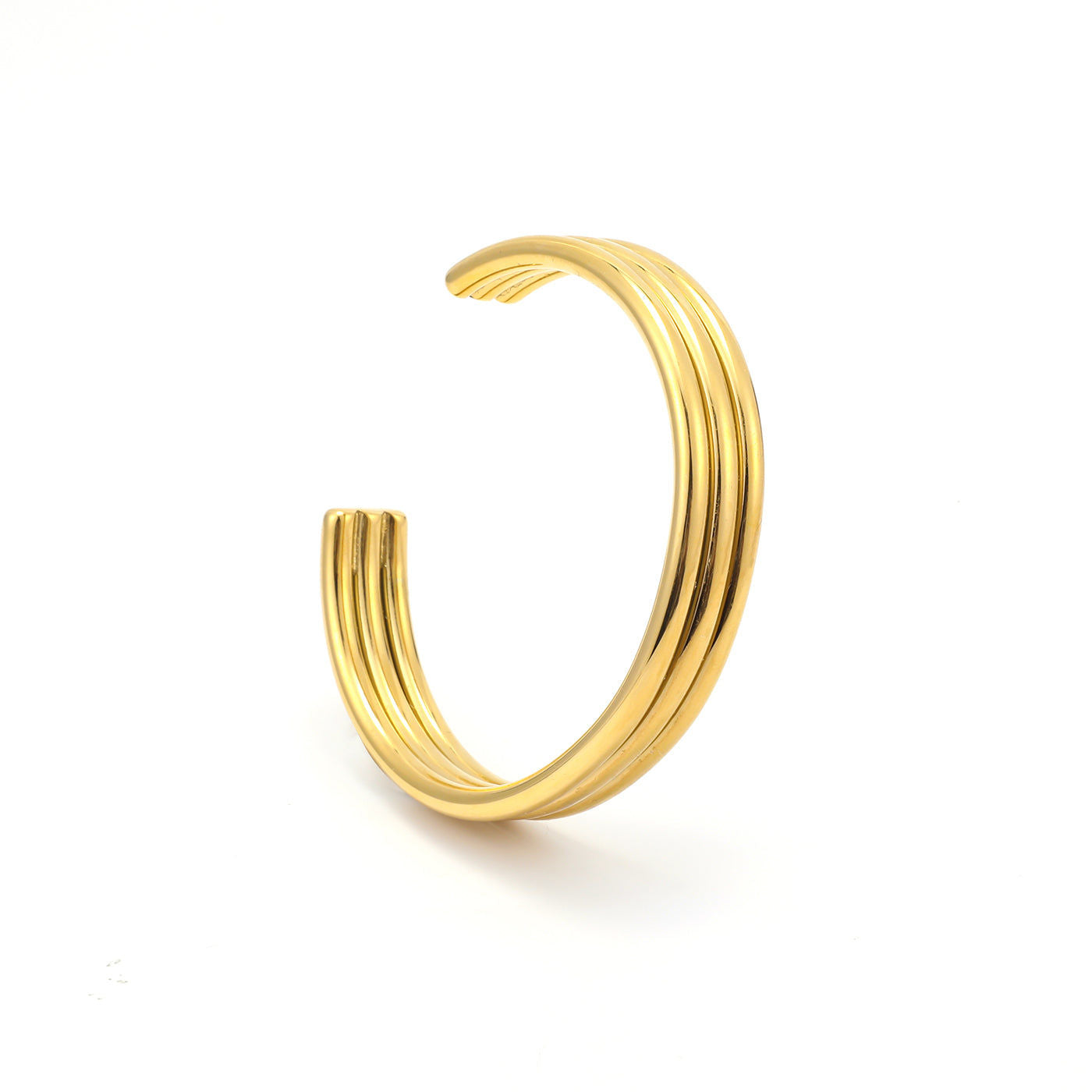 Elvira - Triple Bangle Bracelet Stainless Steel