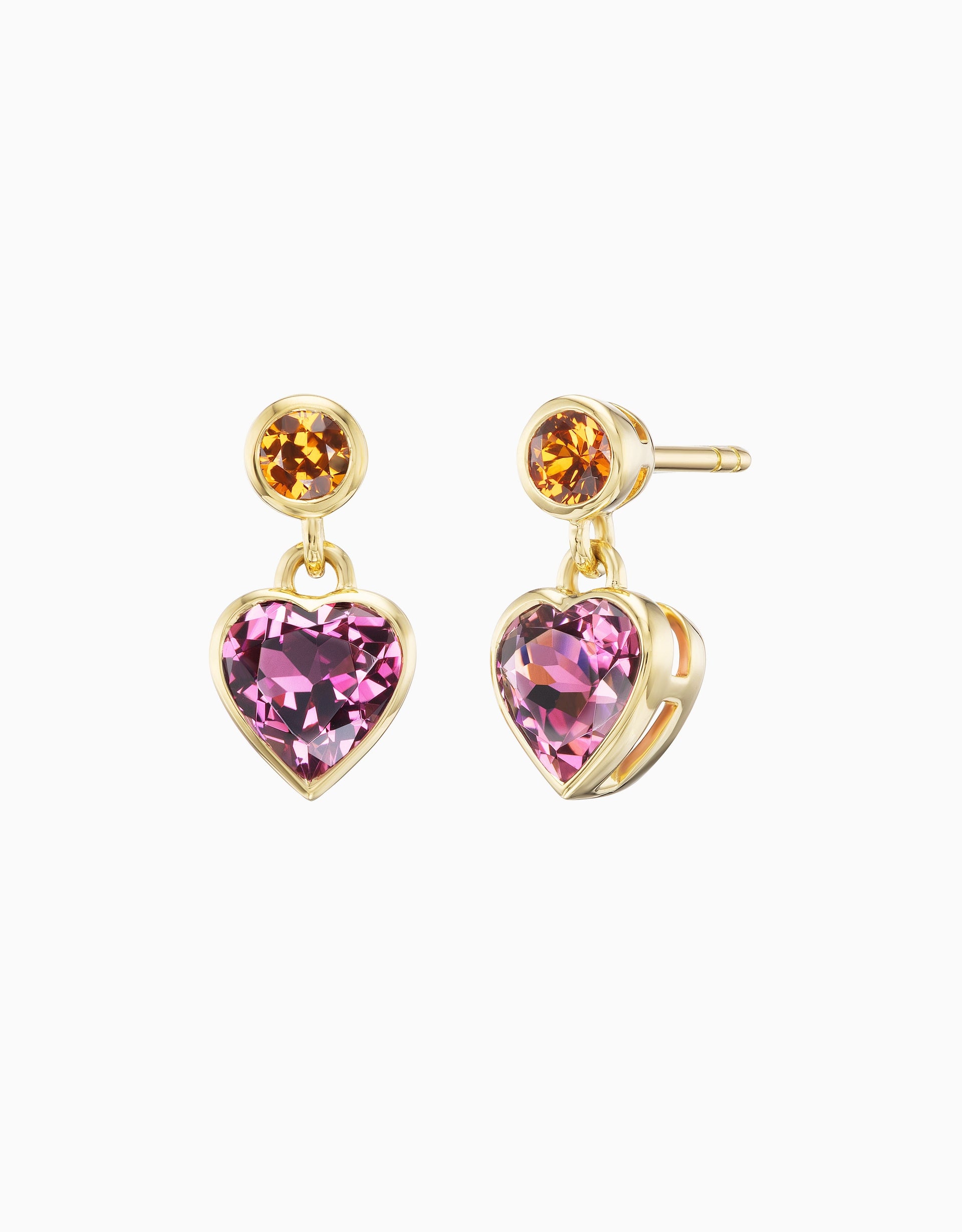Heart Drop Earring