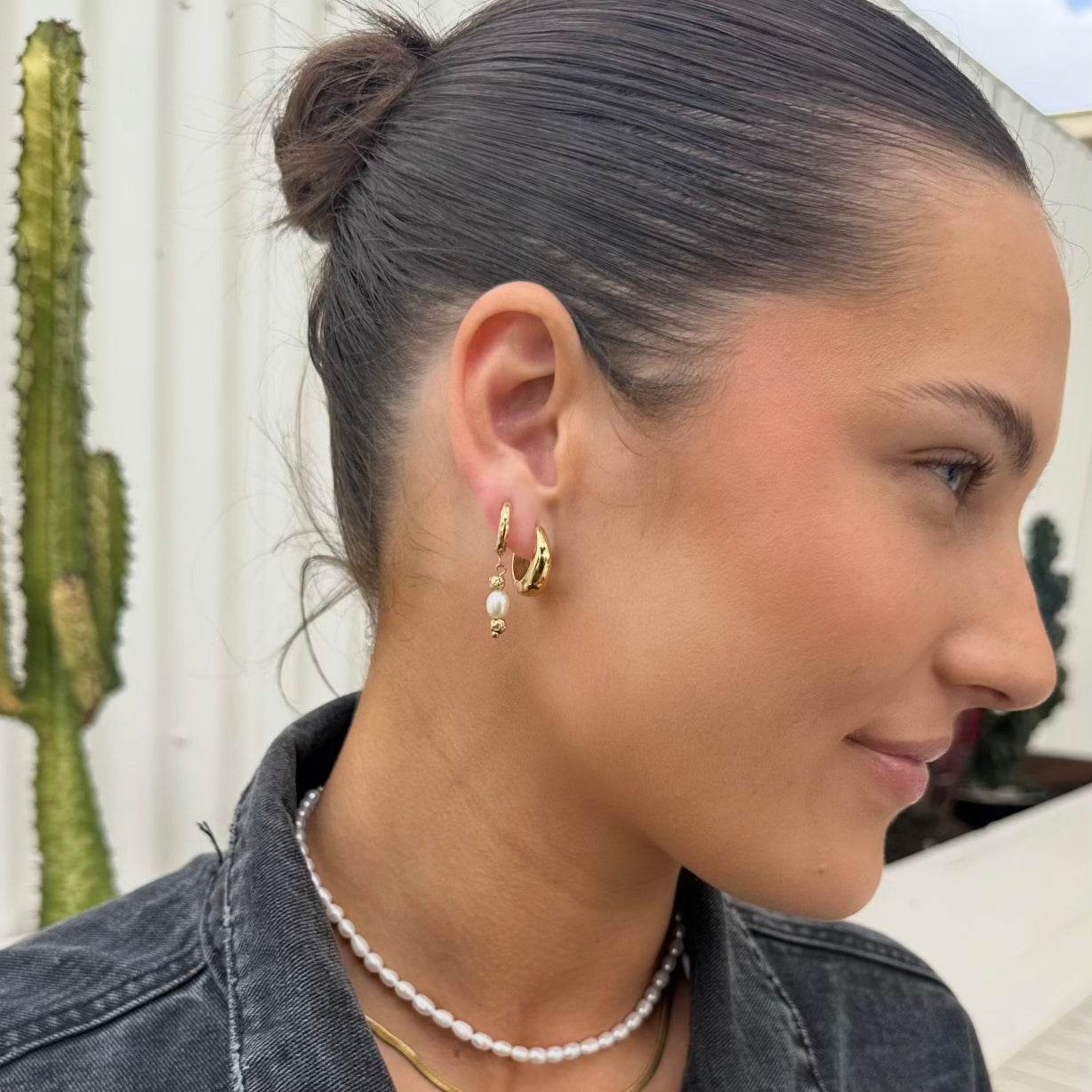 Empire Hoop Earrings