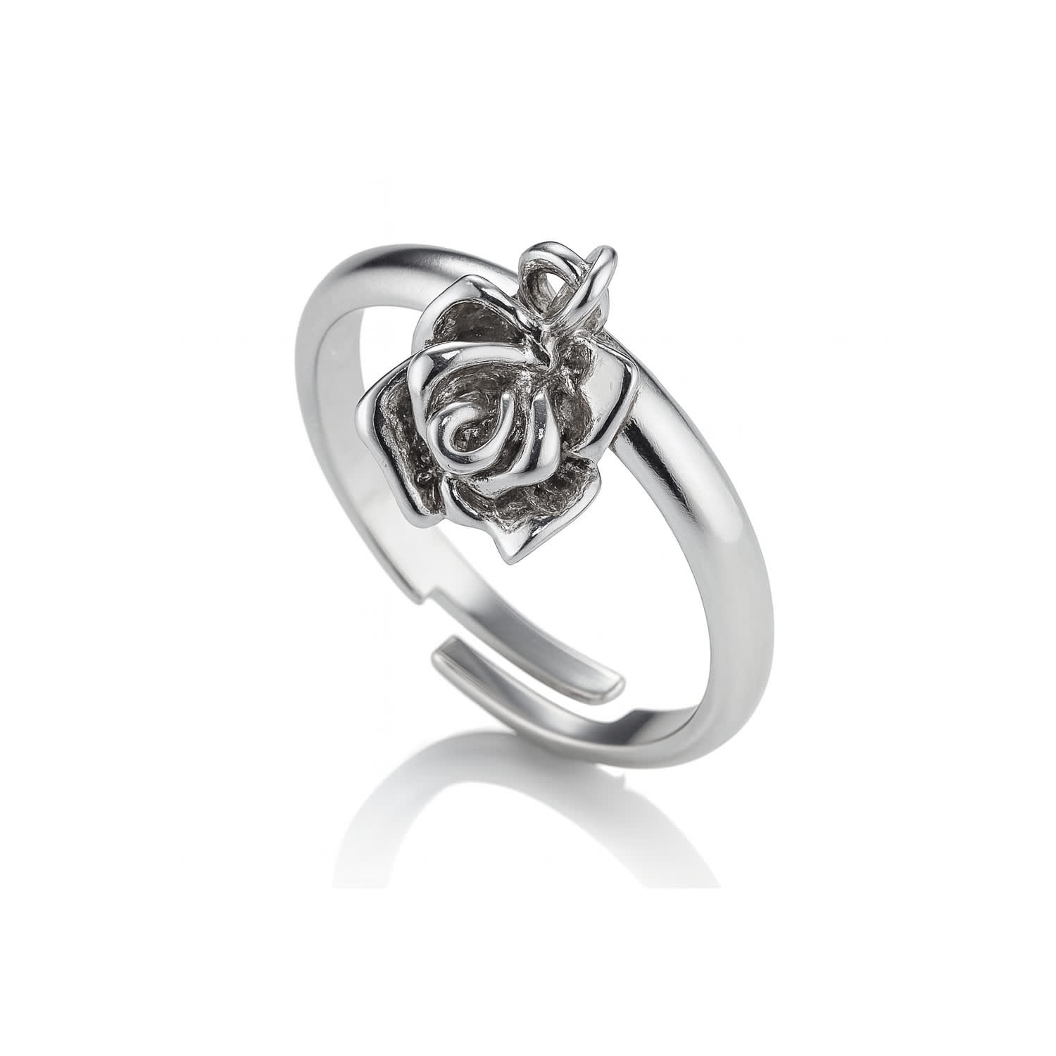 En Vivo Ring Tarnished Sterling Silver Adjustable