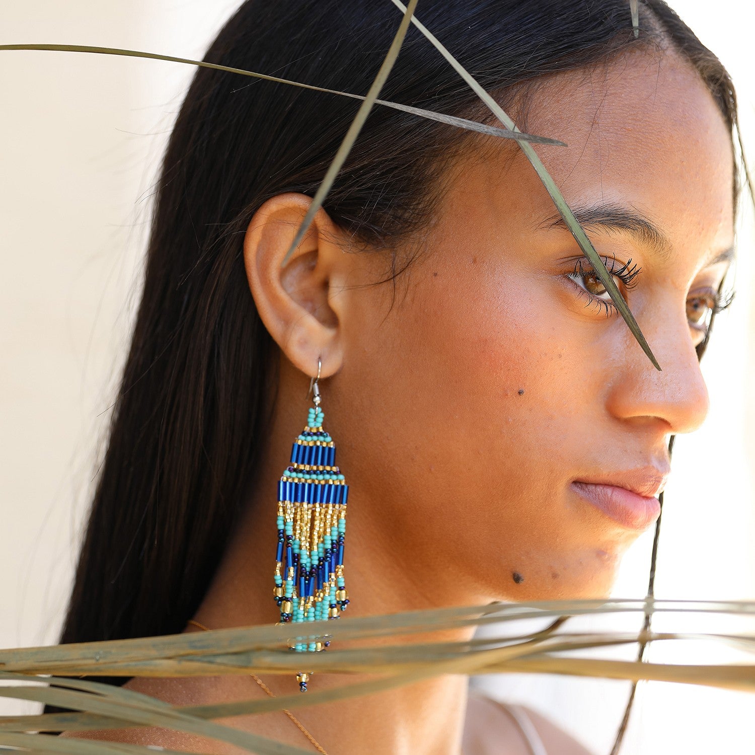 Encuentro Beaded Boho Earrings - Pure Soul