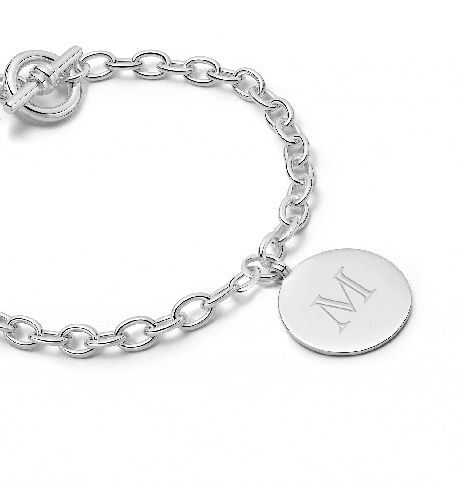 engravable-medallion-bracelet-sterling-silver-daisy-london