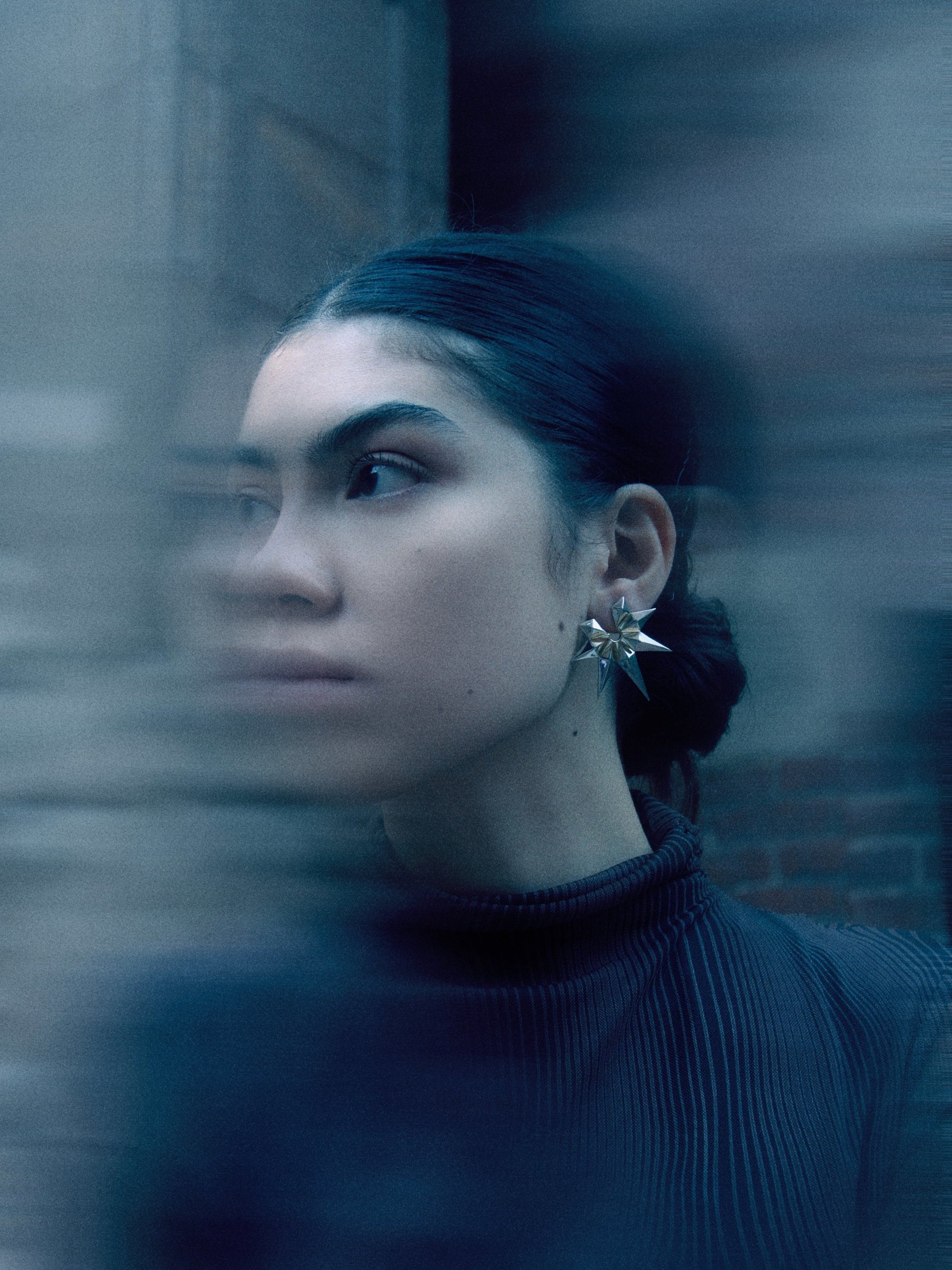 Enigma Earrings Gold And Silver