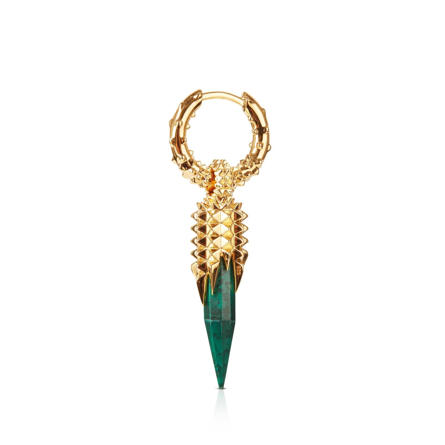 Dagger Hoops - Gold