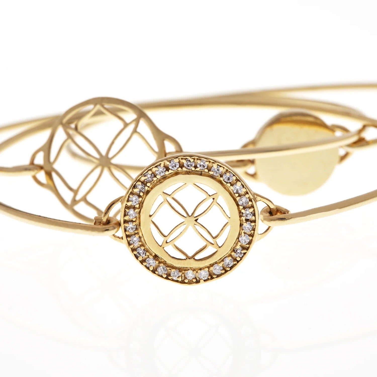 Signature Day Of The Week Limited Edition Bracelets- Signature Flower With Zircons