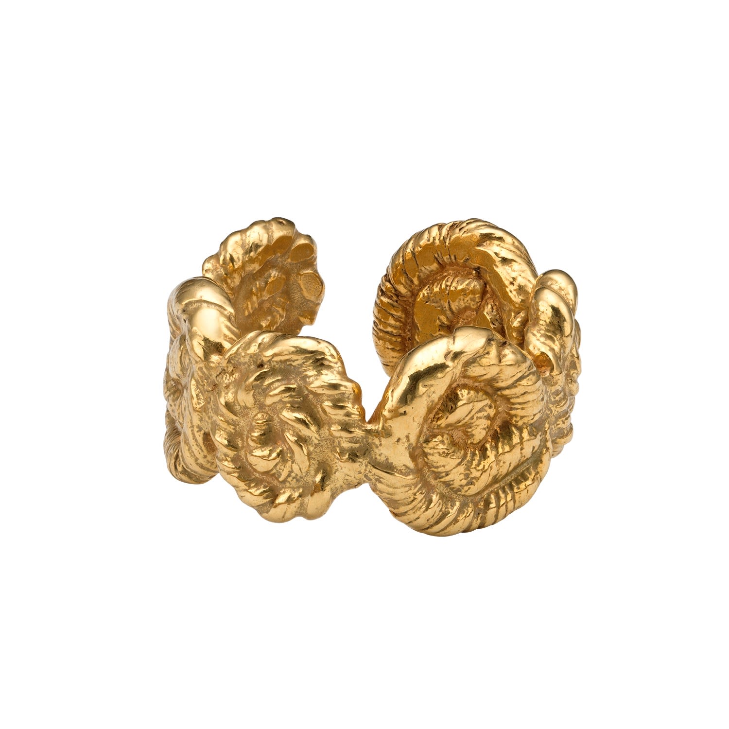 Nautilus Chunky Ring Gold