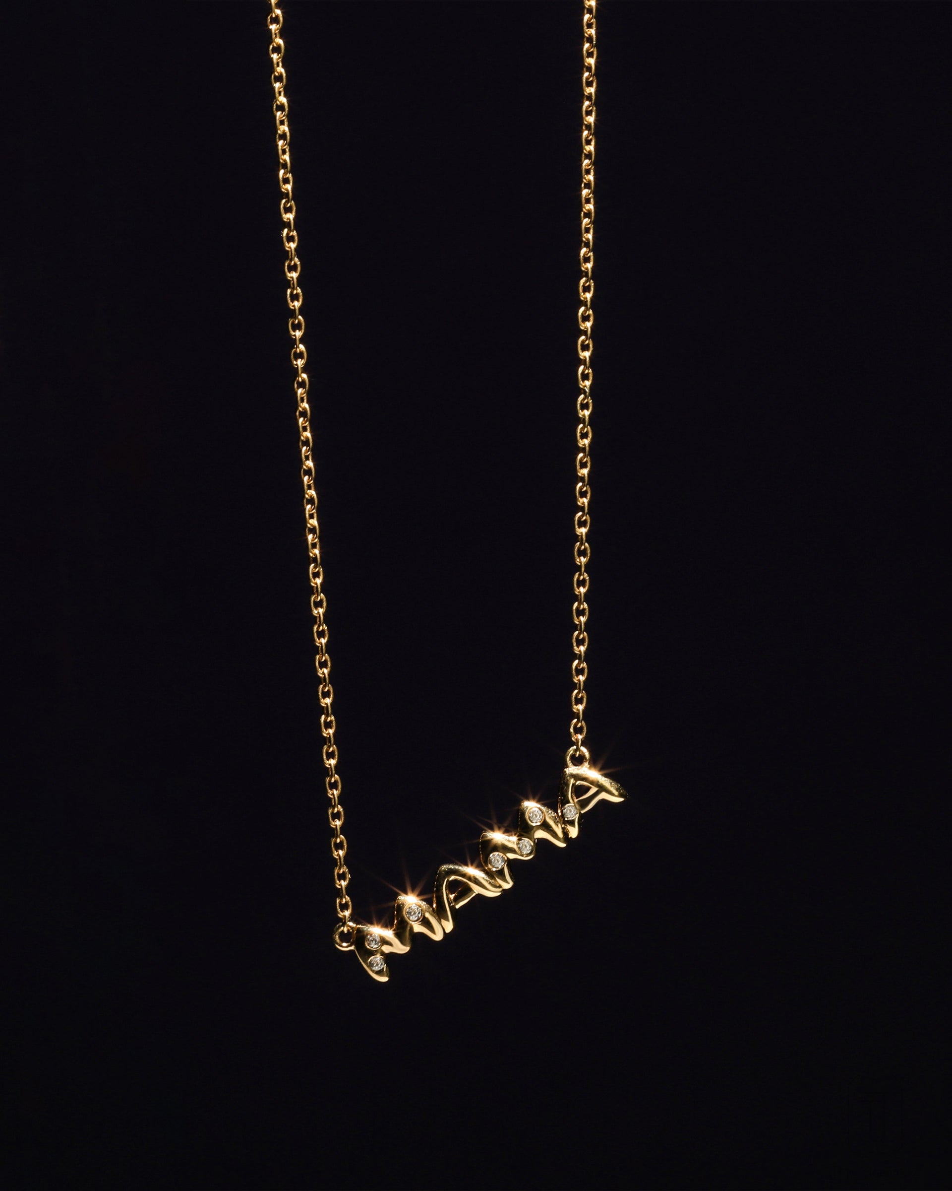 Eraya 'Mama' Pendant Necklace - Sterling Silver