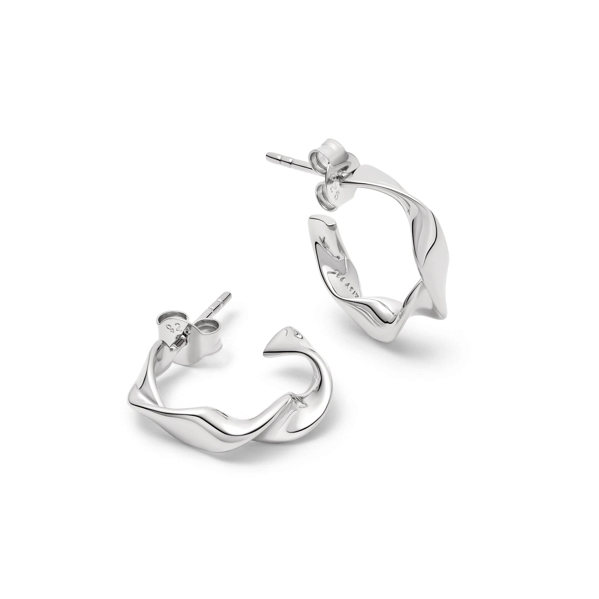 estee-lalonde-flow-midi-hoop-earrings-925-sterling-silver-daisy-london