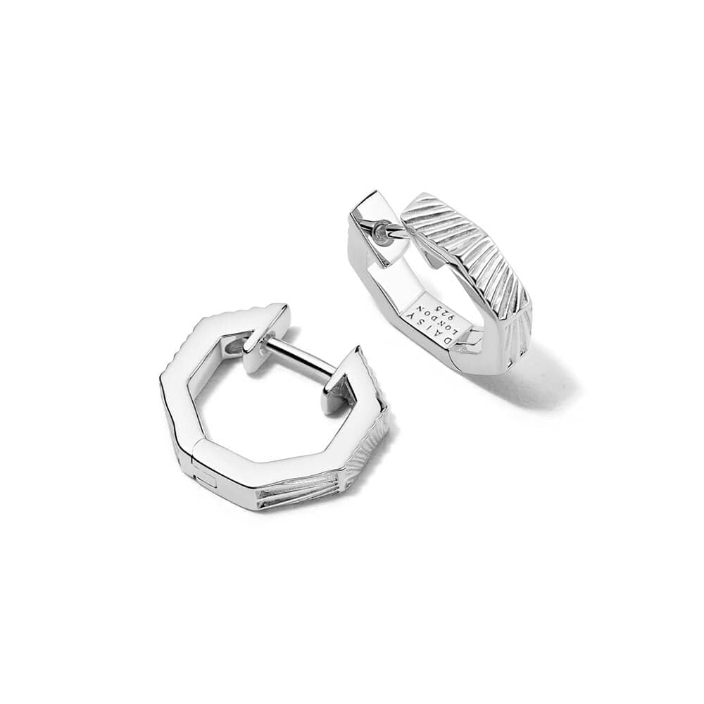 estee-lalonde-octagonal-huggie-hoop-earrings-925-sterling-silver-daisy-london
