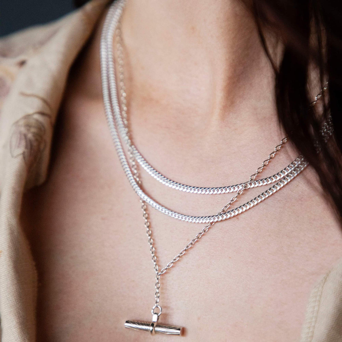 estee-lalonde-tight-curb-chain-necklace-925-sterling-silver-daisy-london