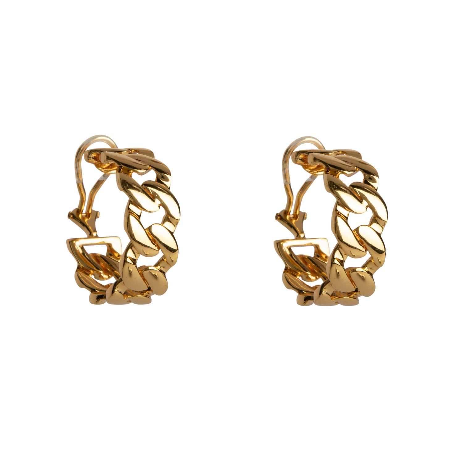 Estelle Hoops Pierced