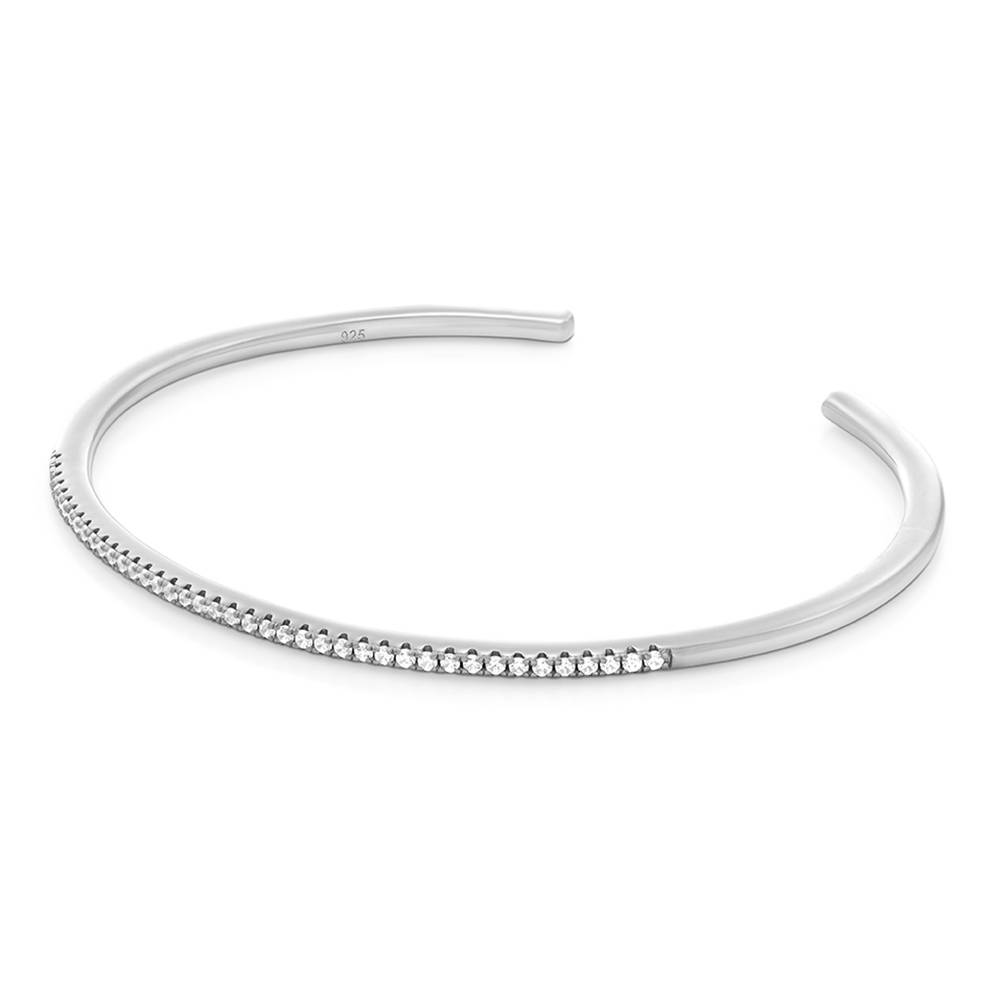 Eternal Classic Tennis Bangle in Silver