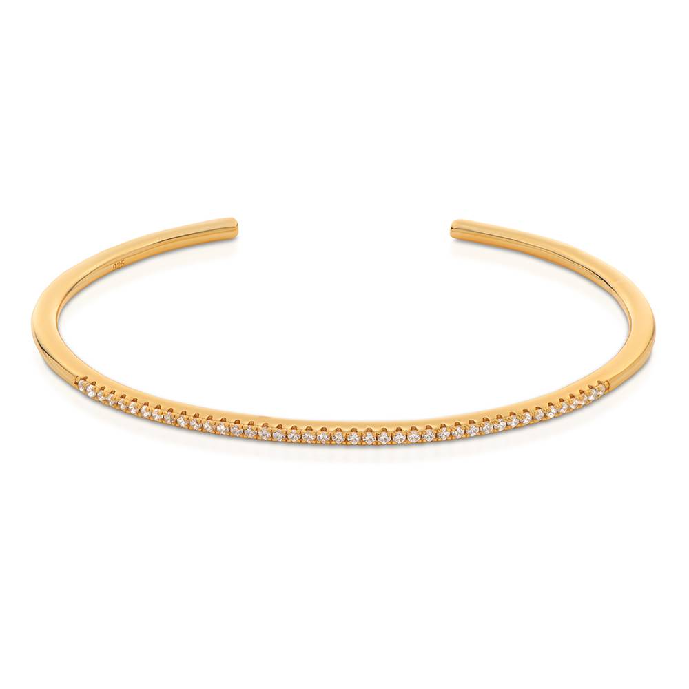 Eternal Classic Tennis Bangle in Vermeil