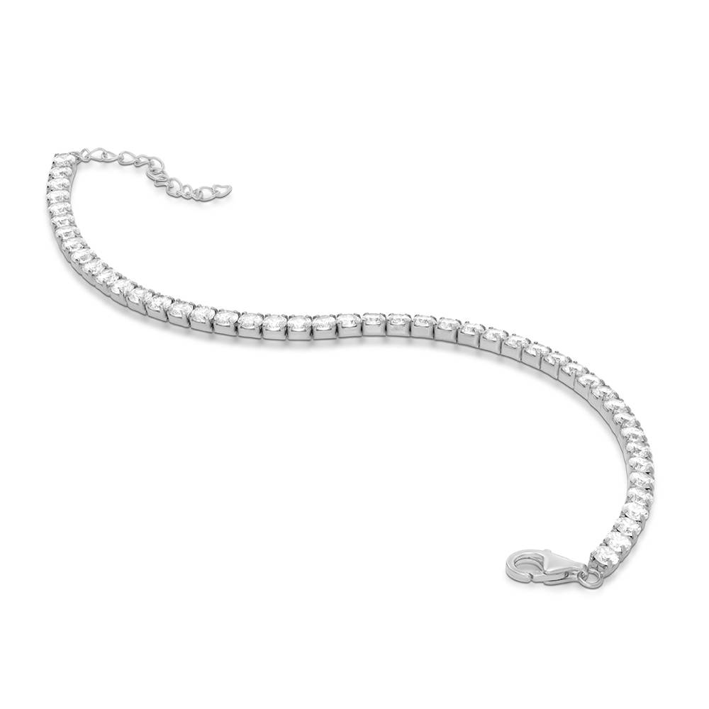 Eternal Classic Tennis Bracelet in Silver