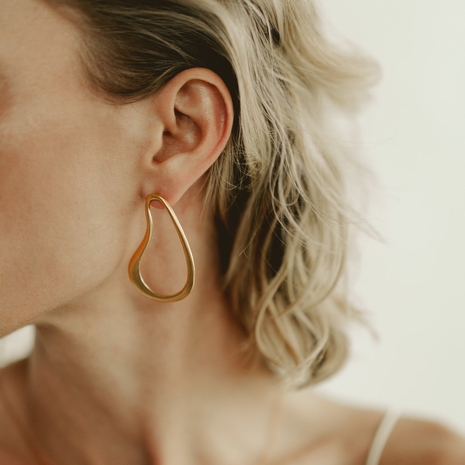 Ethereal Drop - Dangle Earrings 24K Gold Plated