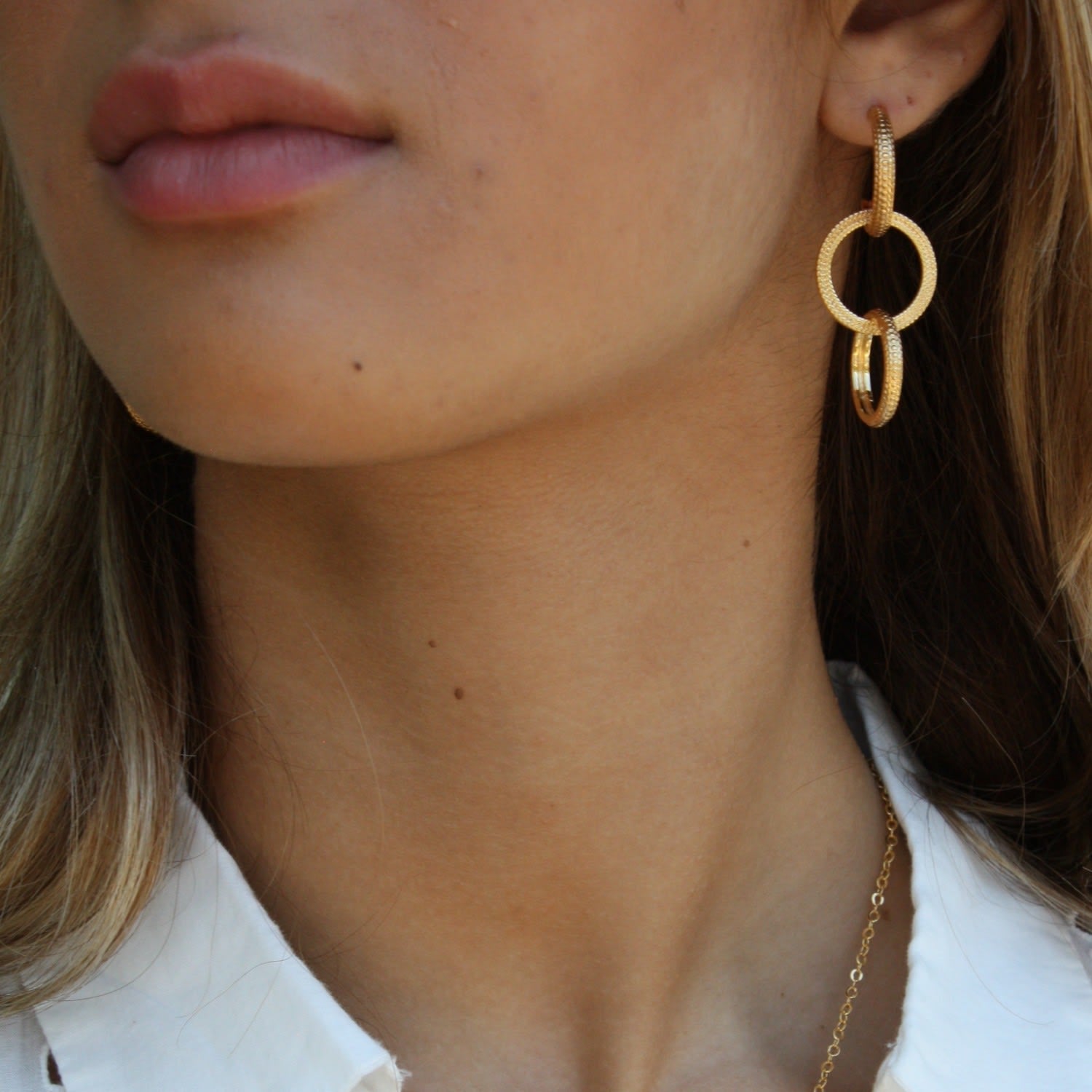 Eudora Textured Earrings