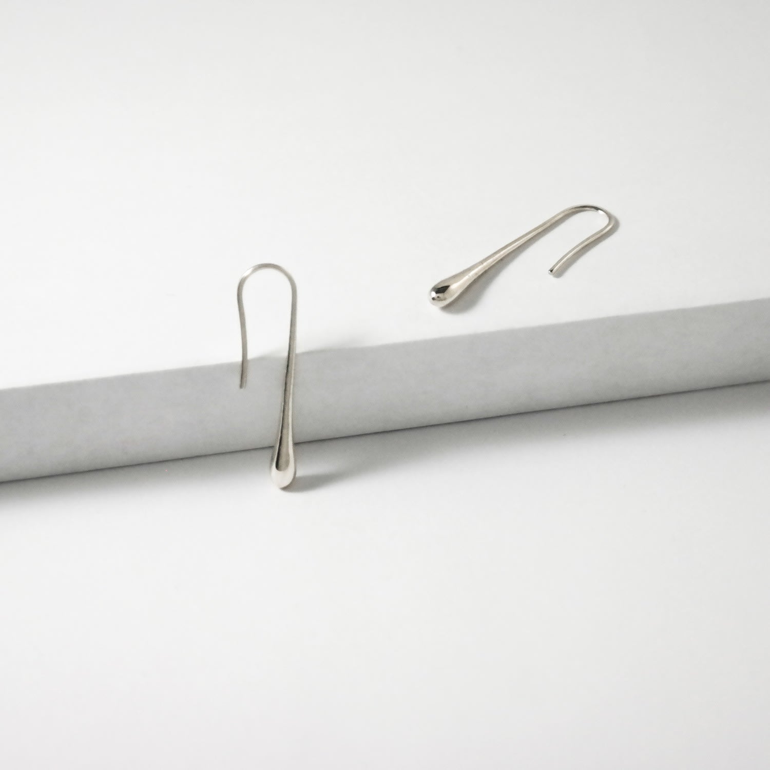 Droplet Sterling Silver Earrings