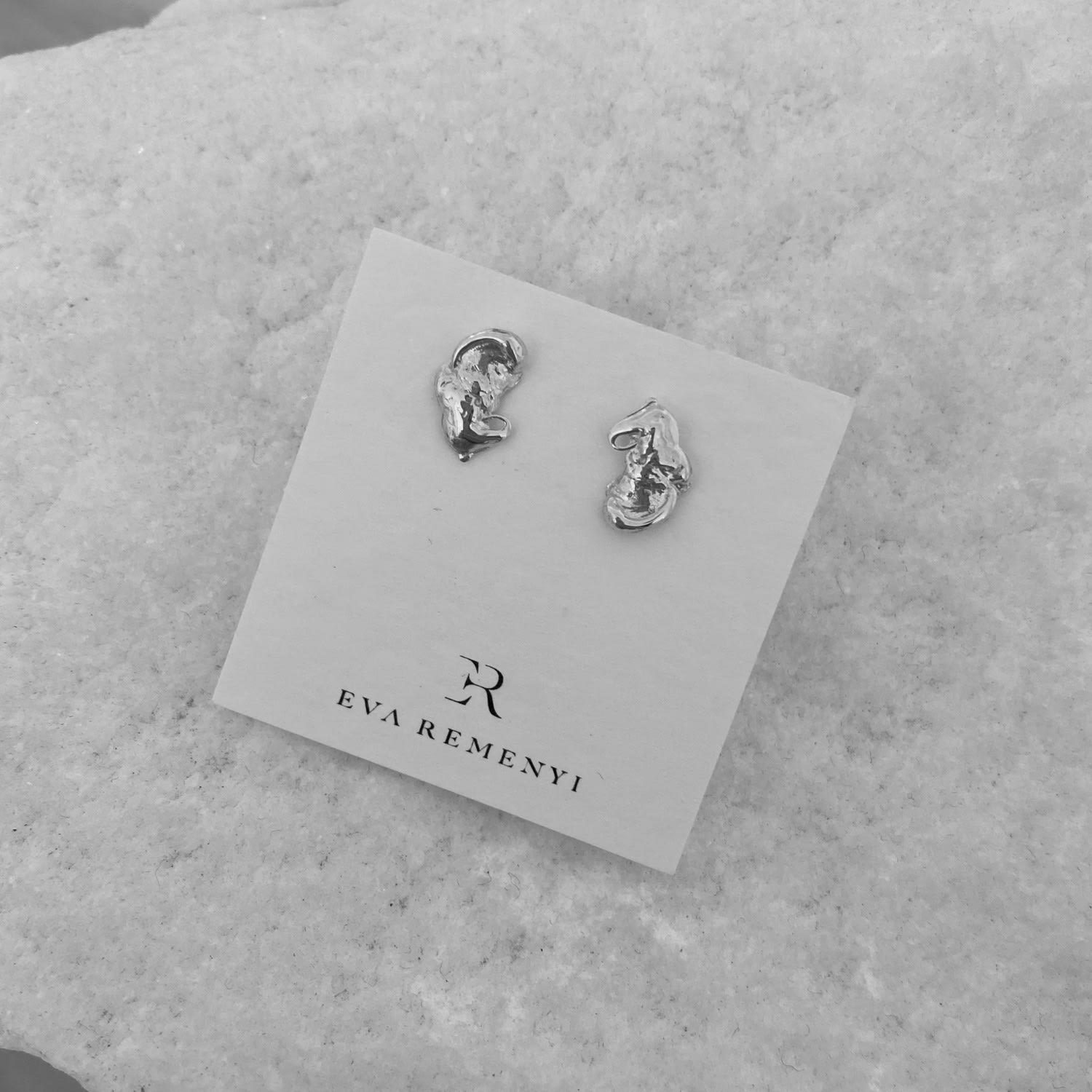 Euphoria Elephant Small Earrings 14K Gold