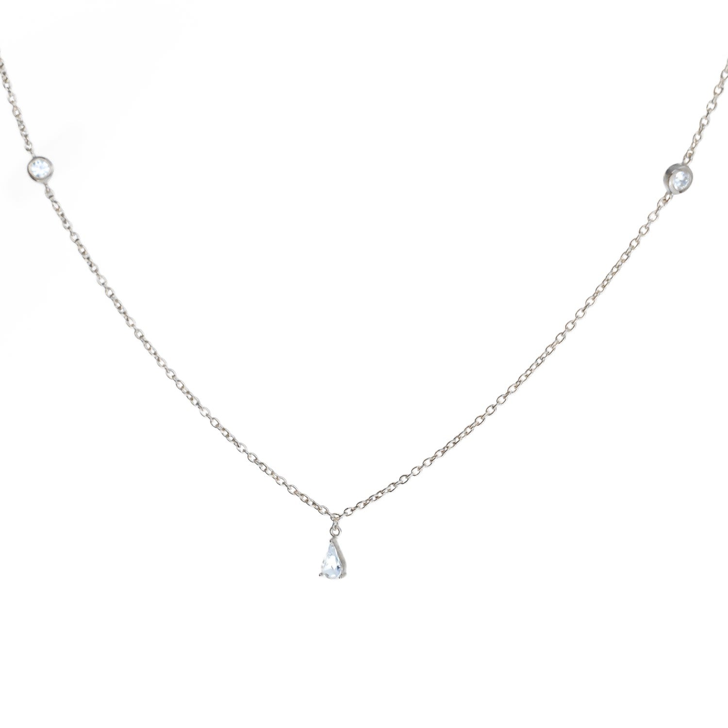 Evangeline Necklace Silver