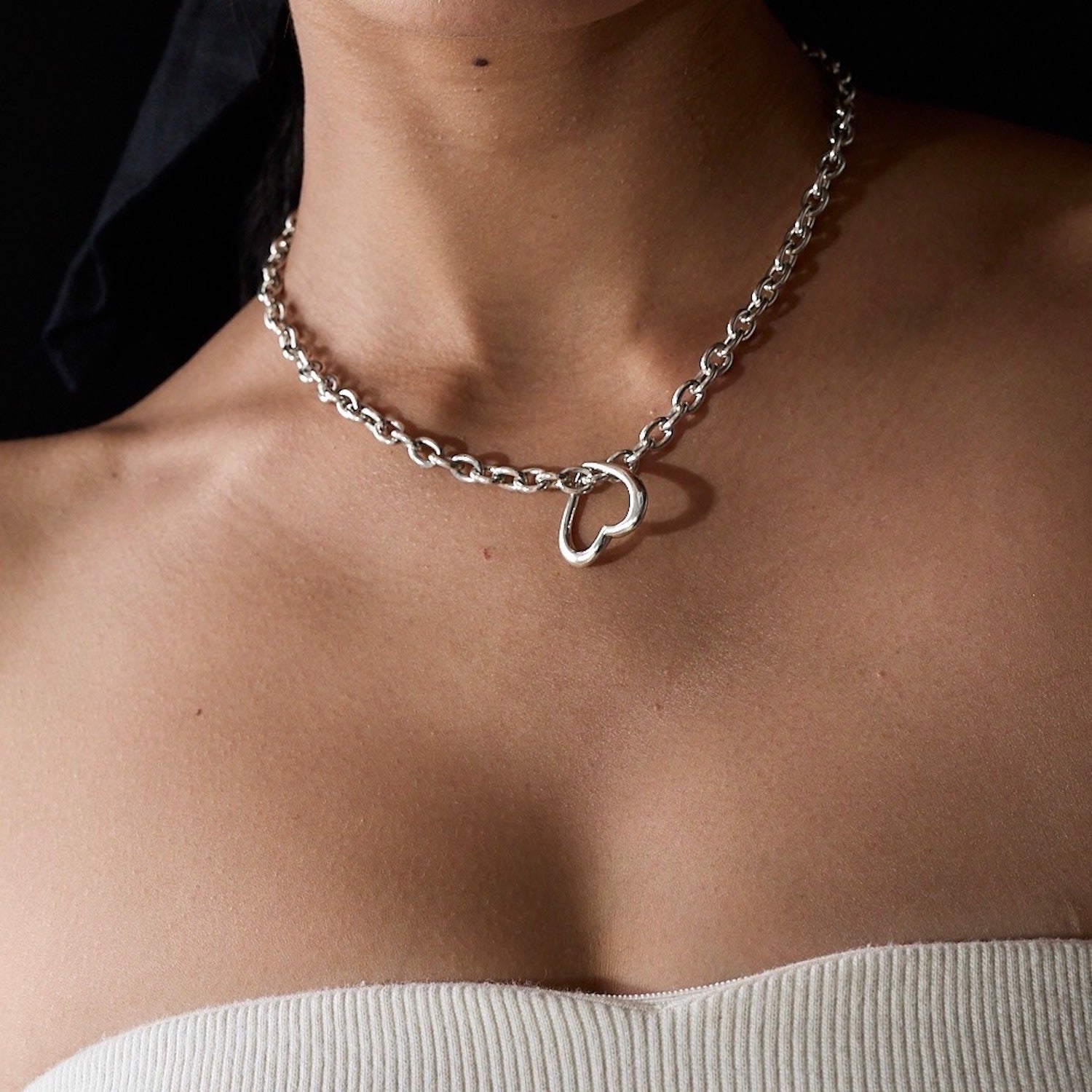 Every Heart Necklace,Sterling Silver