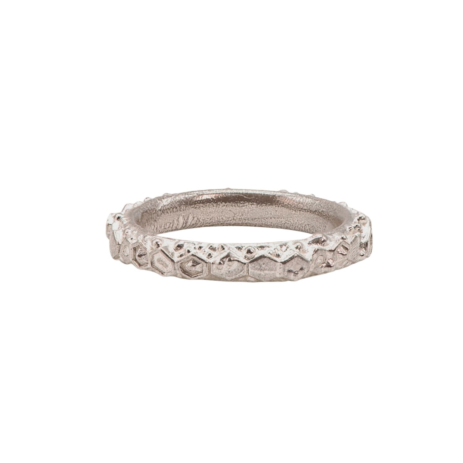 Everyday Silver Goddess Inspired Ring - Hebe