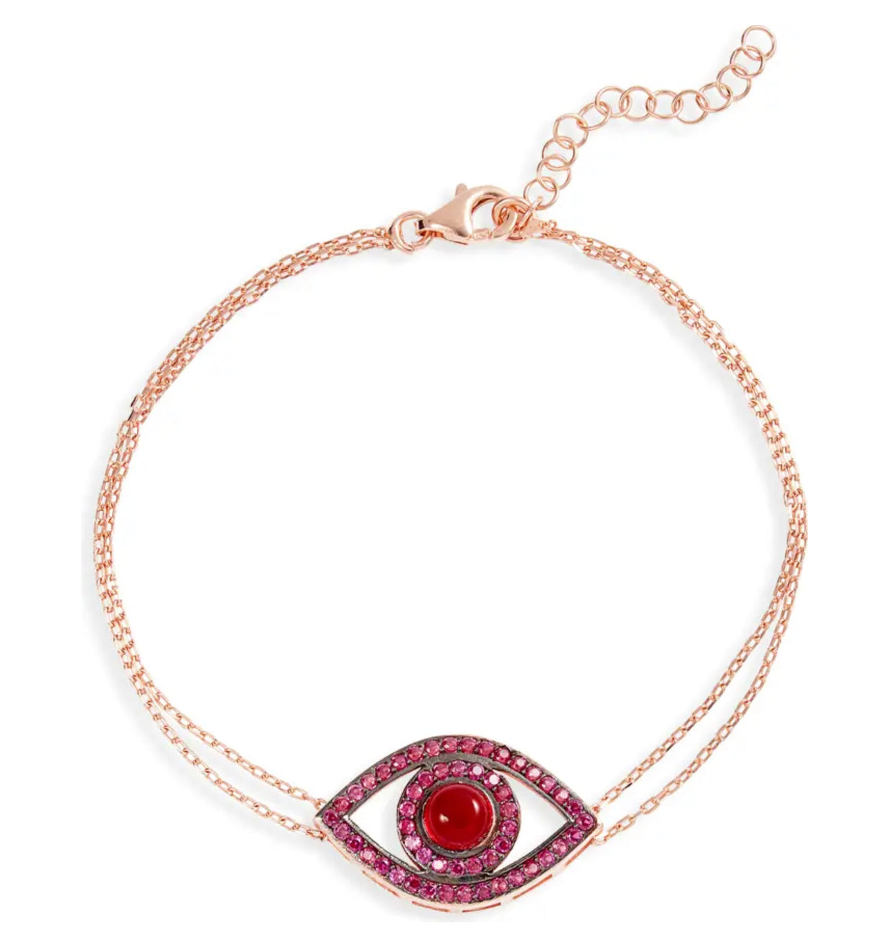 Evil Eye Bracelet - Pink