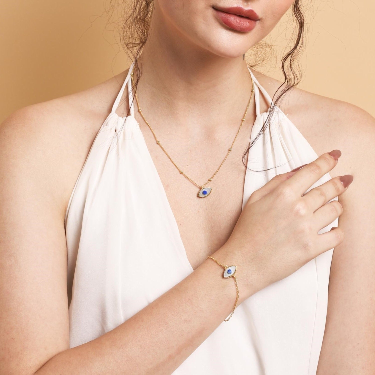 Evil Eye Necklace For Protection To Ward Off Evil.