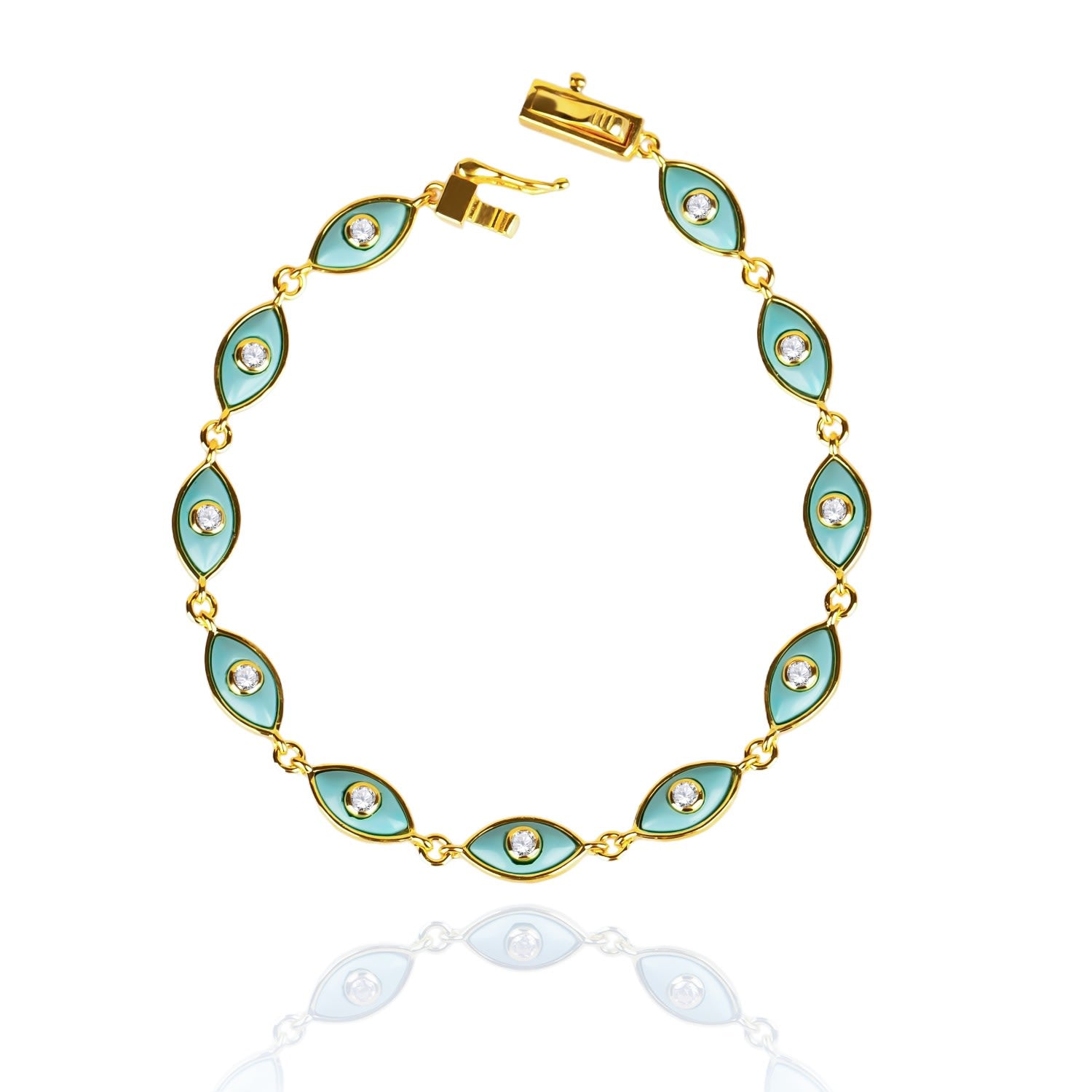 Evil Eye Turquoise Bracelet