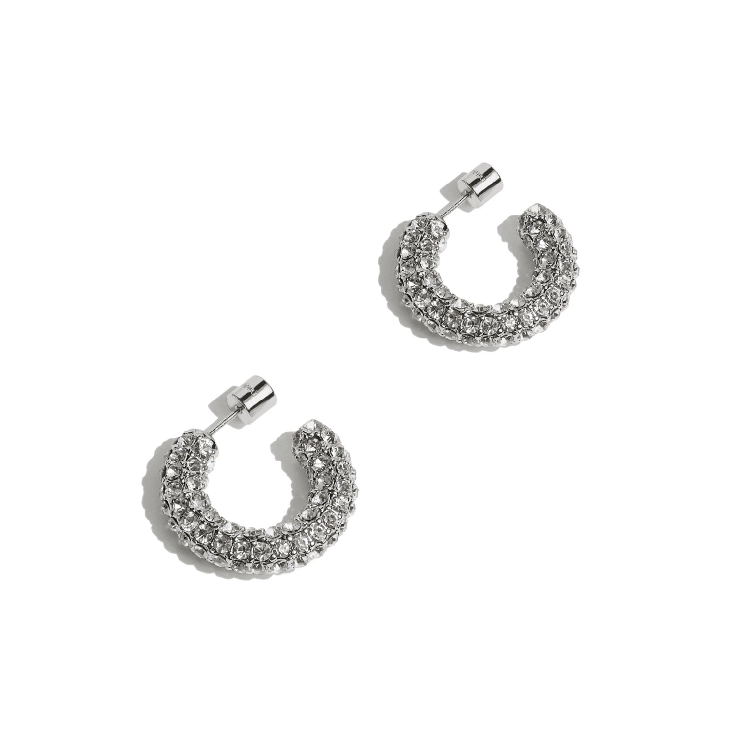 Extra Bold Earrings Silver
