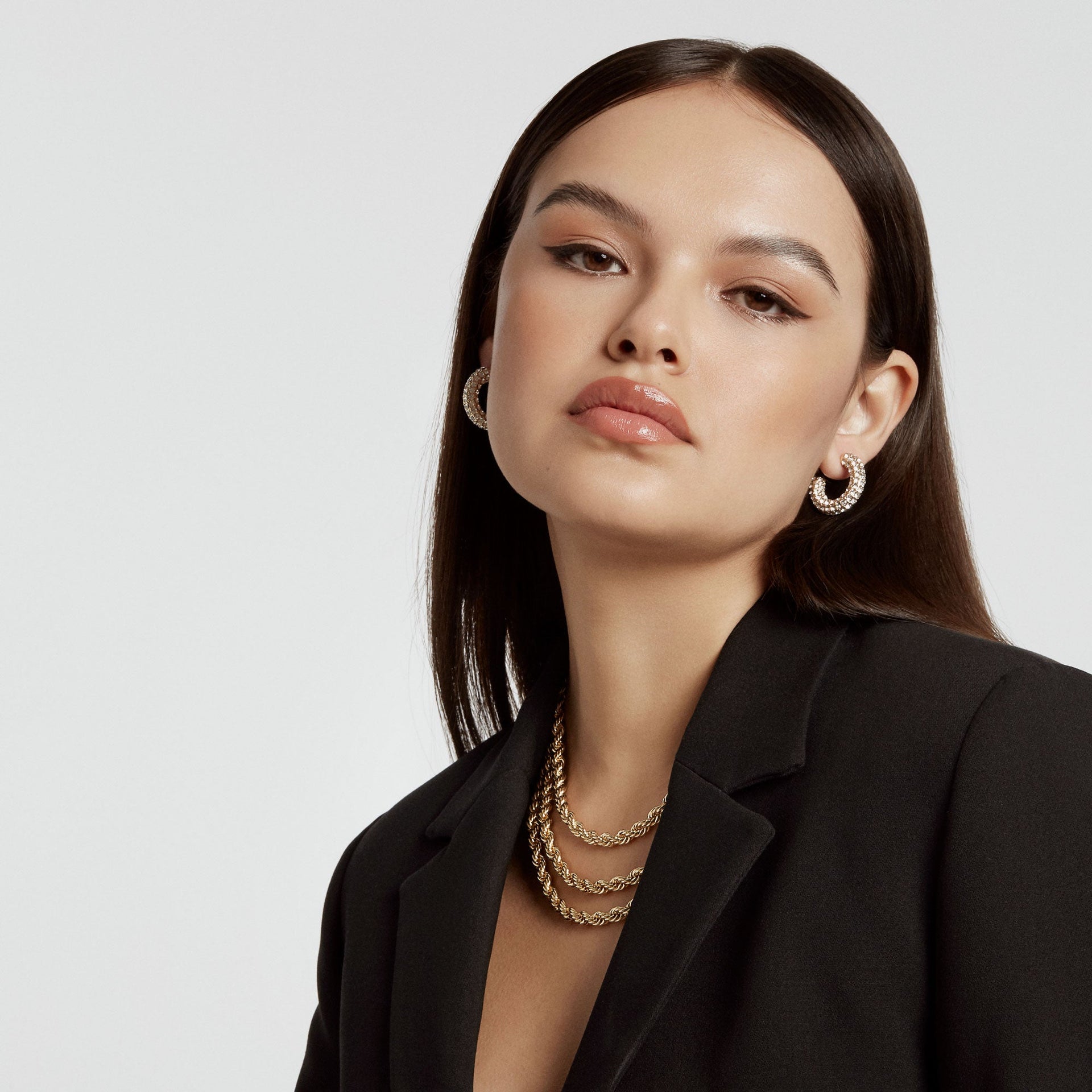 Extra Bold Earrings Gold