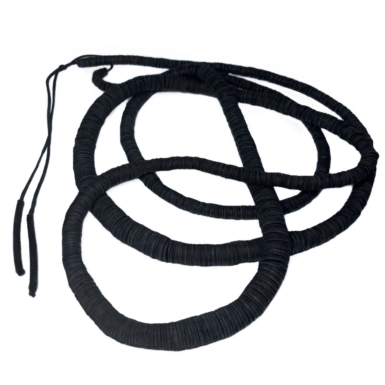 Extra Long Leather Necklace